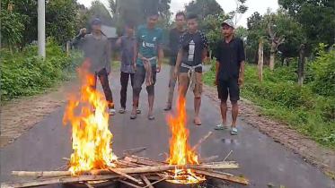 বাঘাইছড়িতে চলছে সকাল-সন্ধ্যা অবরোধ