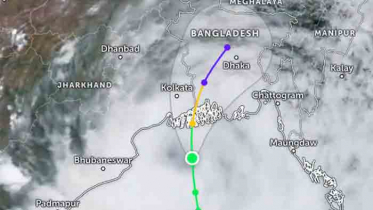 পায়রা বন্দর থেকে ১৮০ কিমি দূরে ঘূর্ণিঝড় ‘রেমাল’