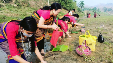 ফুলবিজু ও হারি বৈসুক উৎসব পালন করলো রাবিপ্রবিয়ানরা