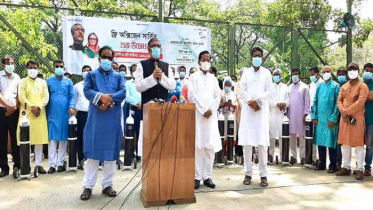 স্বেচ্ছাসেবক লীগের `ফ্রি অক্সিজেন সেবা` কার্যক্রমের উদ্বোধন