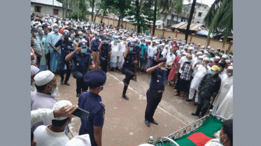 চিরনিদ্রায় শায়িত হলেন মুক্তিযোদ্ধা এবিএম সিদ্দিকুর রহমান 