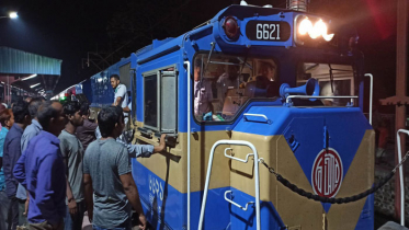 রাজবাড়ী হয়ে ভাঙ্গায় ‘পদ্মা স্পেশাল ট্রায়াল ট্রেন’