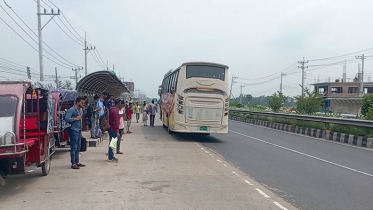 ঈদযাত্রায় চাপ নেই ঢাকা-টাঙ্গাইল মহাসড়কে