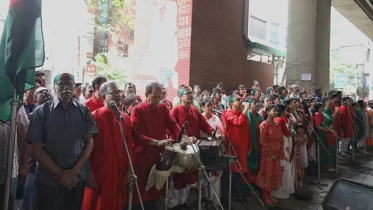 দেশজুড়ে একই সময়ে সম্মিলিত কণ্ঠে জাতীয় সংগীত